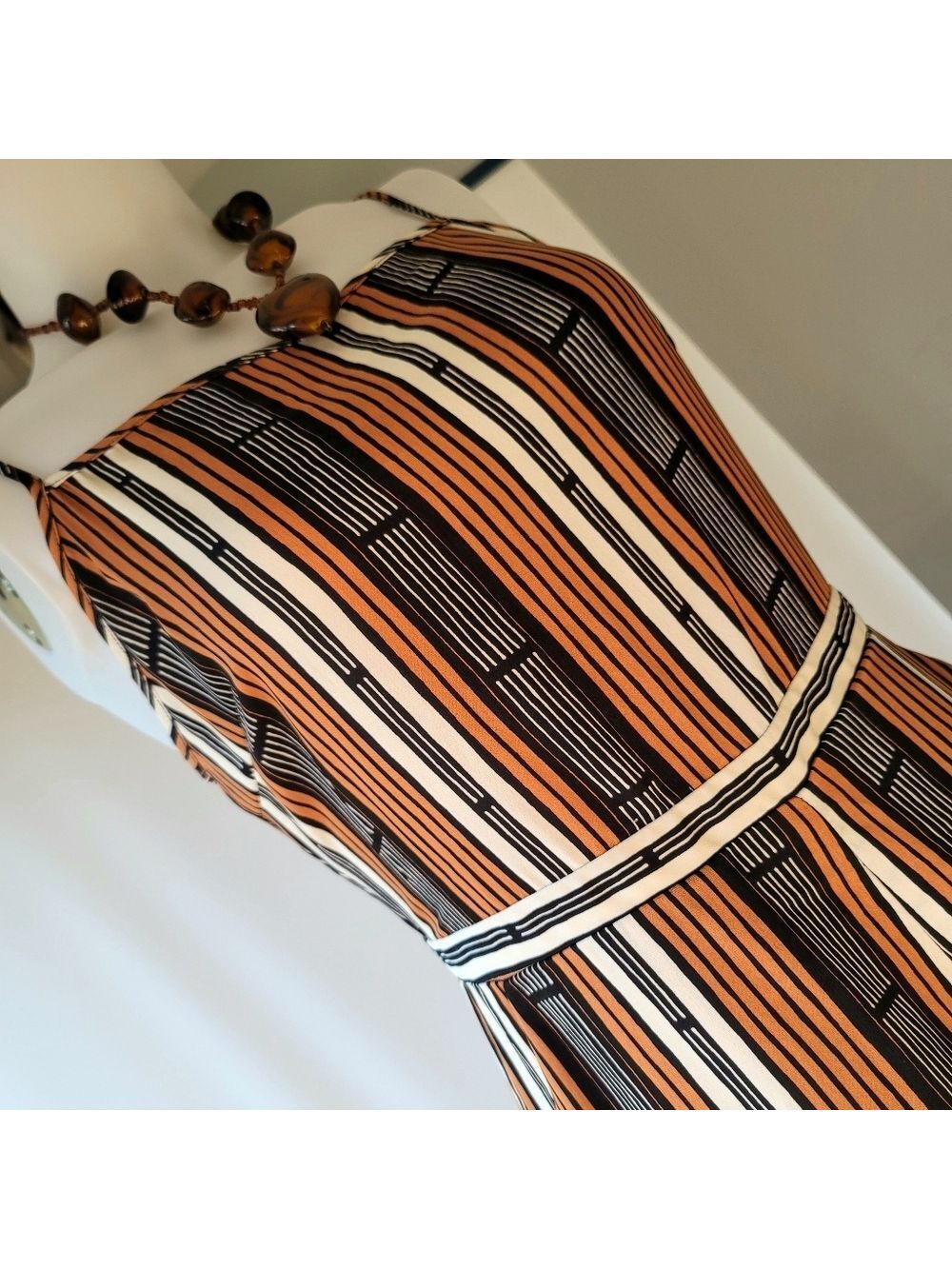 Forever 21 Striped Strappy Jumper Size M